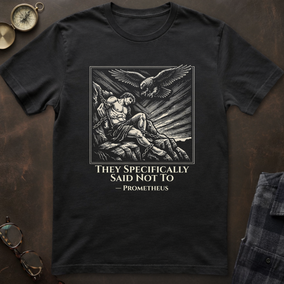 Prometheus They Said Not To T-Shirt