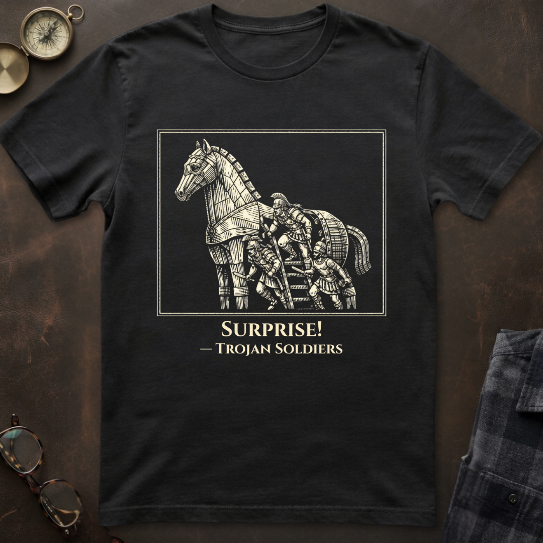 Trojan Soldiers Surprise T-Shirt