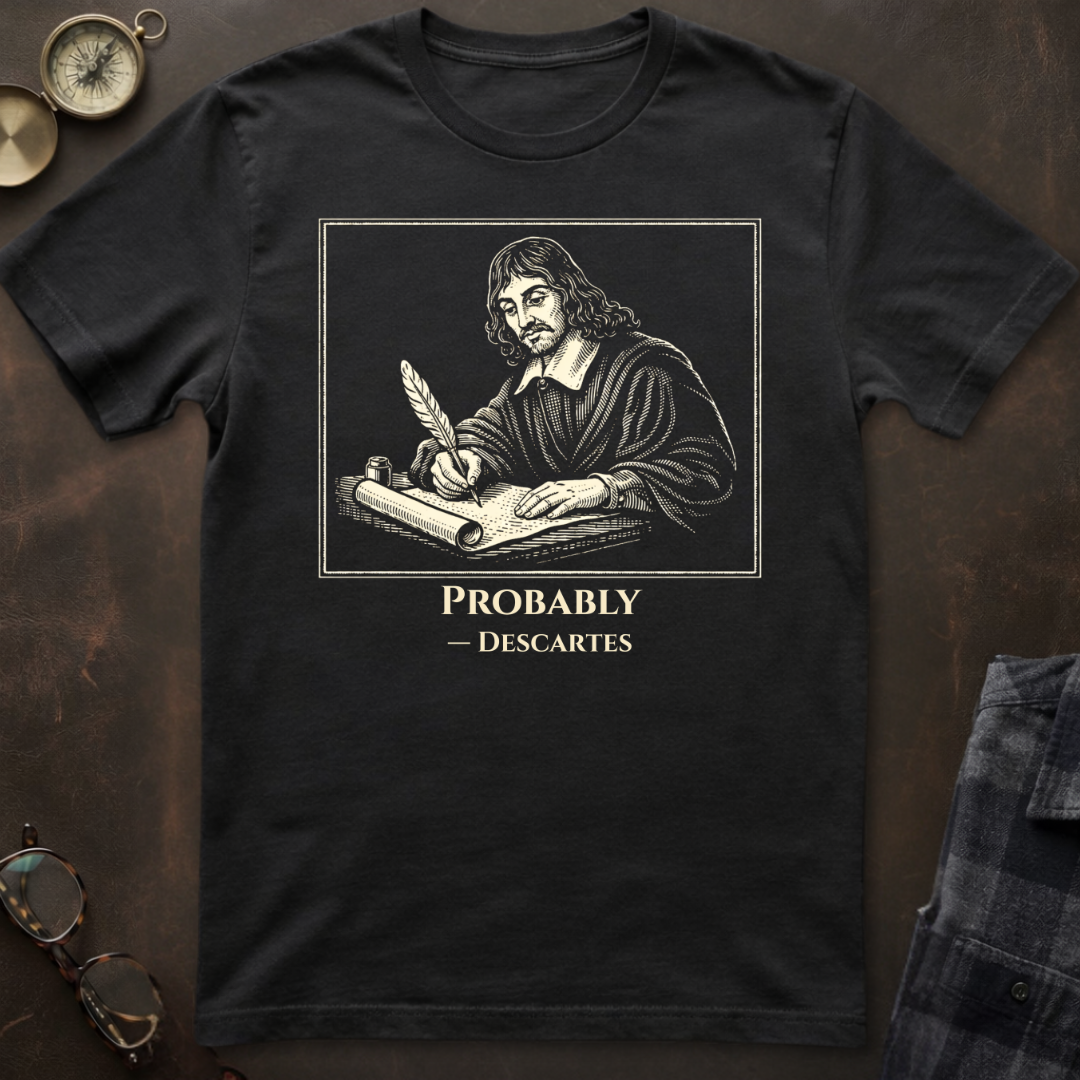 Descartes Probably T-Shirt