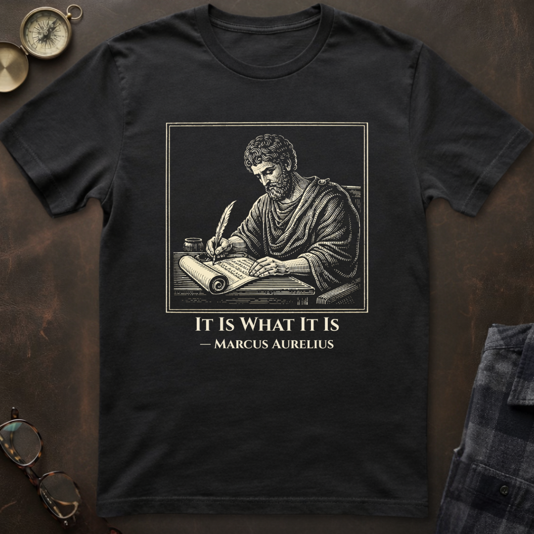 Marcus Aurelius It Is What It Is T-Shirt