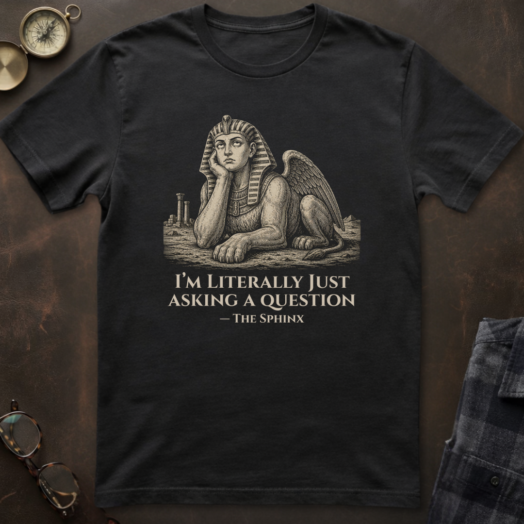 Sphinx Just Asking a Question T-Shirt