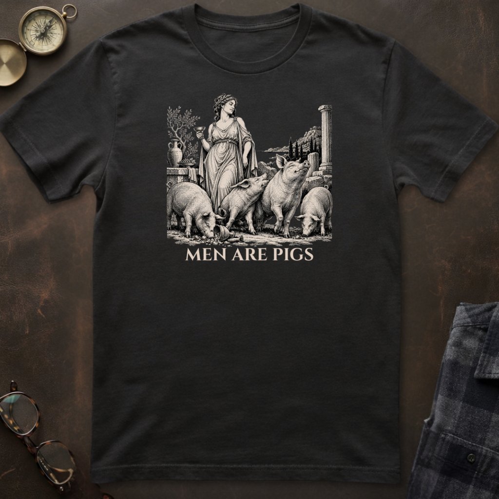Circe Men Are Pigs T-Shirt