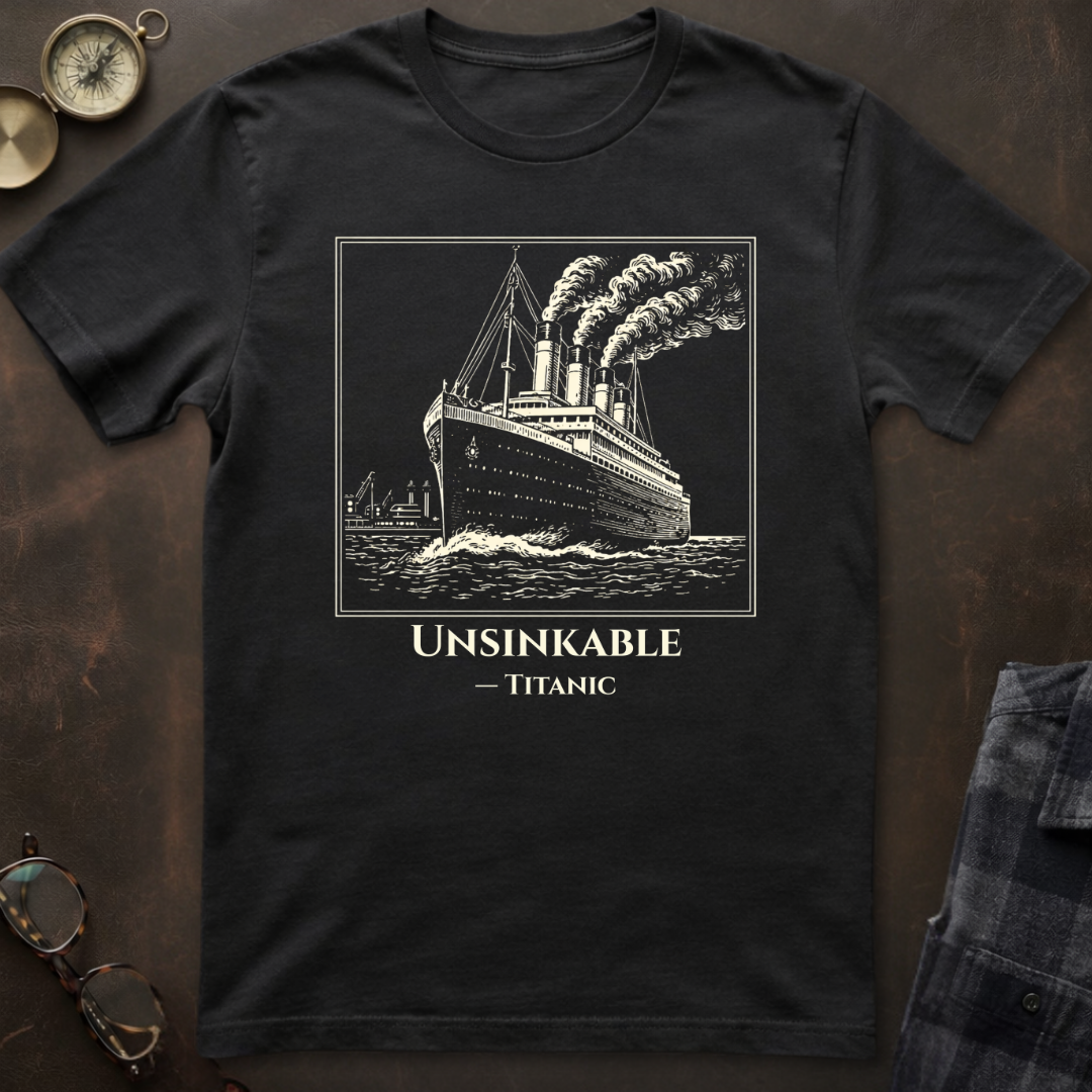 Titanic Unsinkable T-Shirt