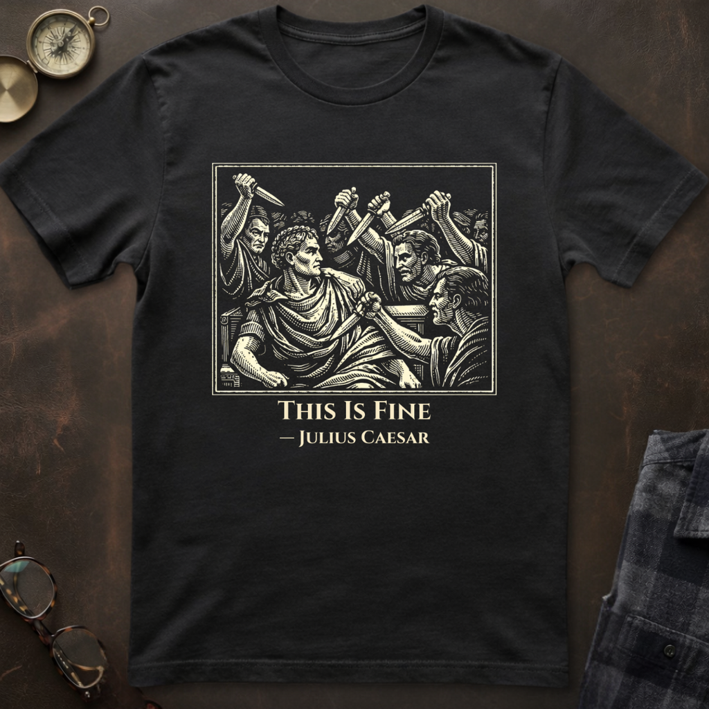 Caesar This Is Fine T-Shirt