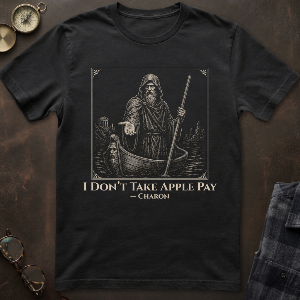 Charon Don't Take Apple Pay T-Shirt