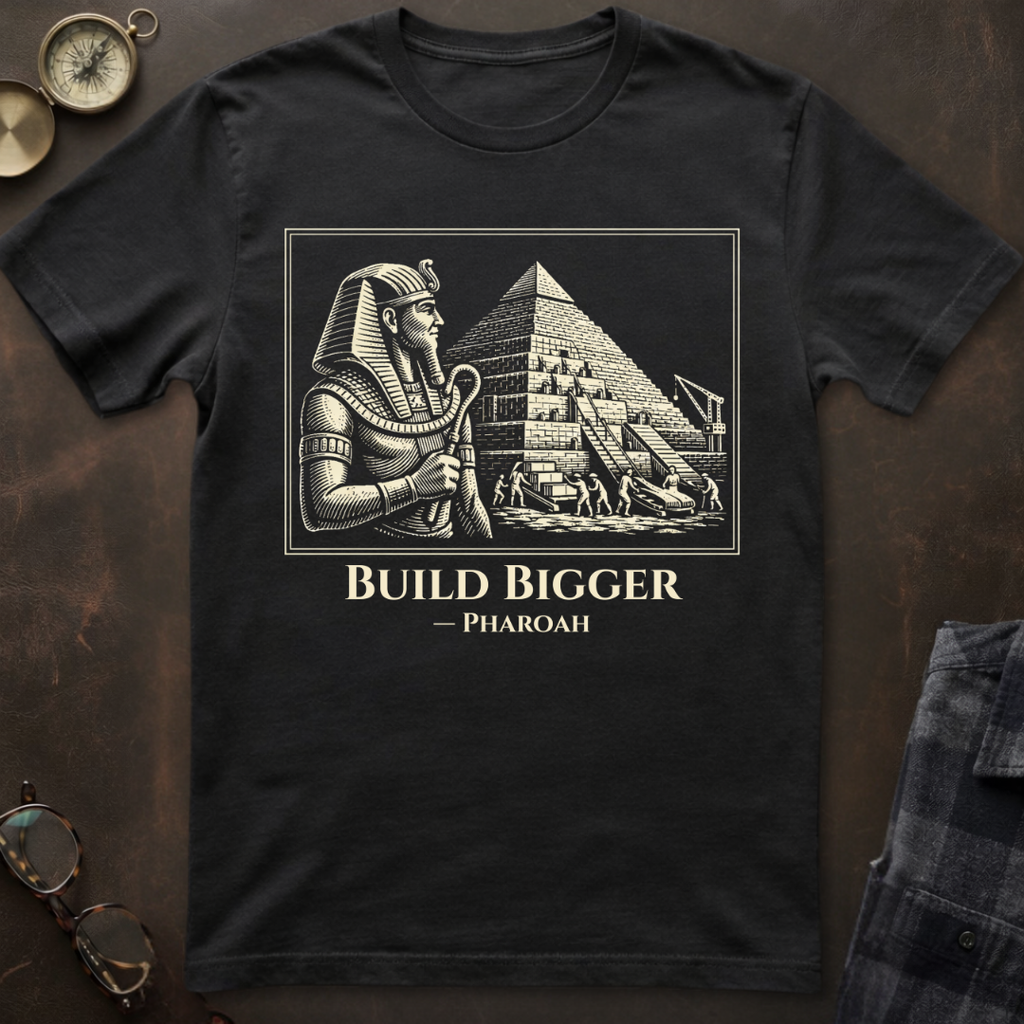 Pharoah Build Bigger T-Shirt