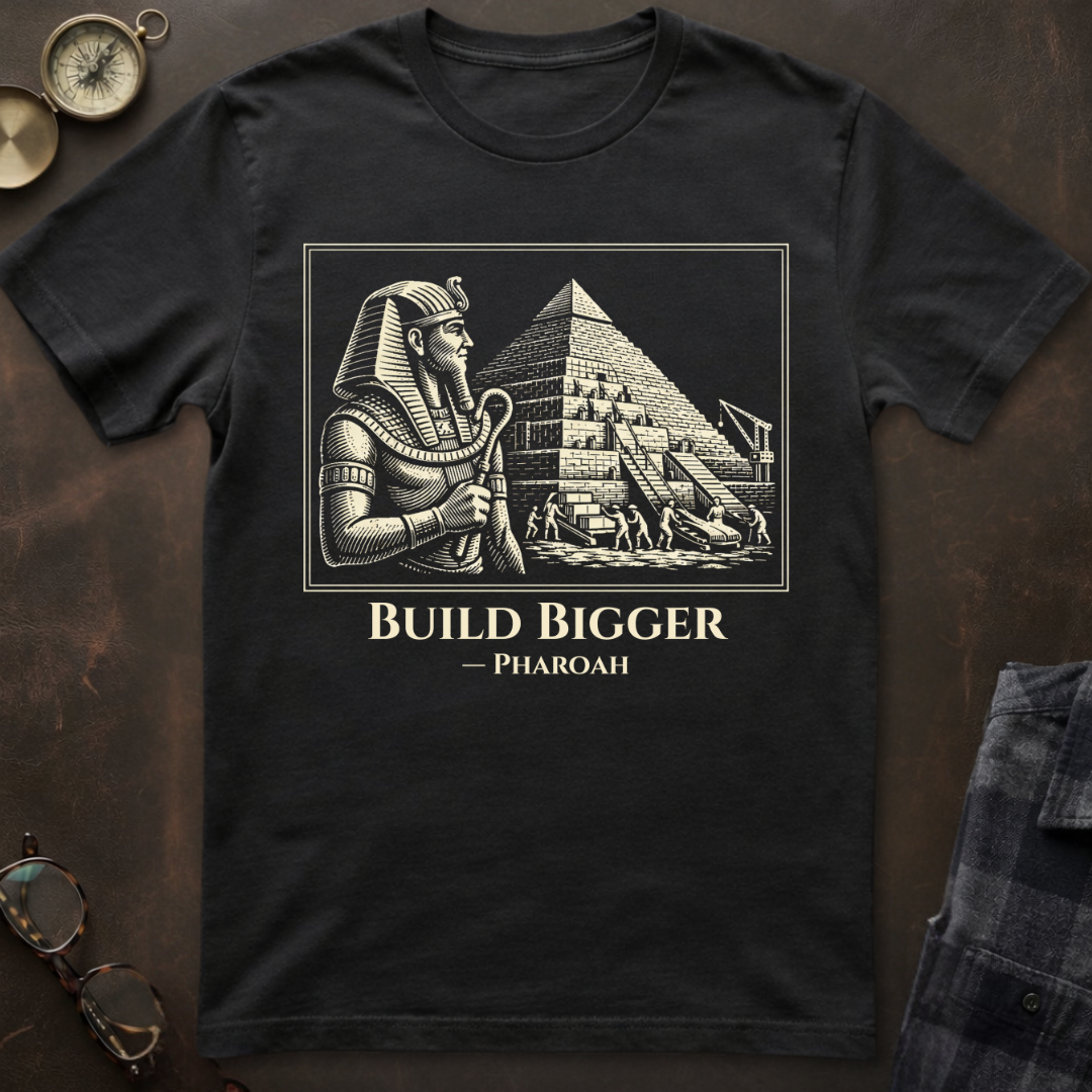 Pharoah Build Bigger T-Shirt