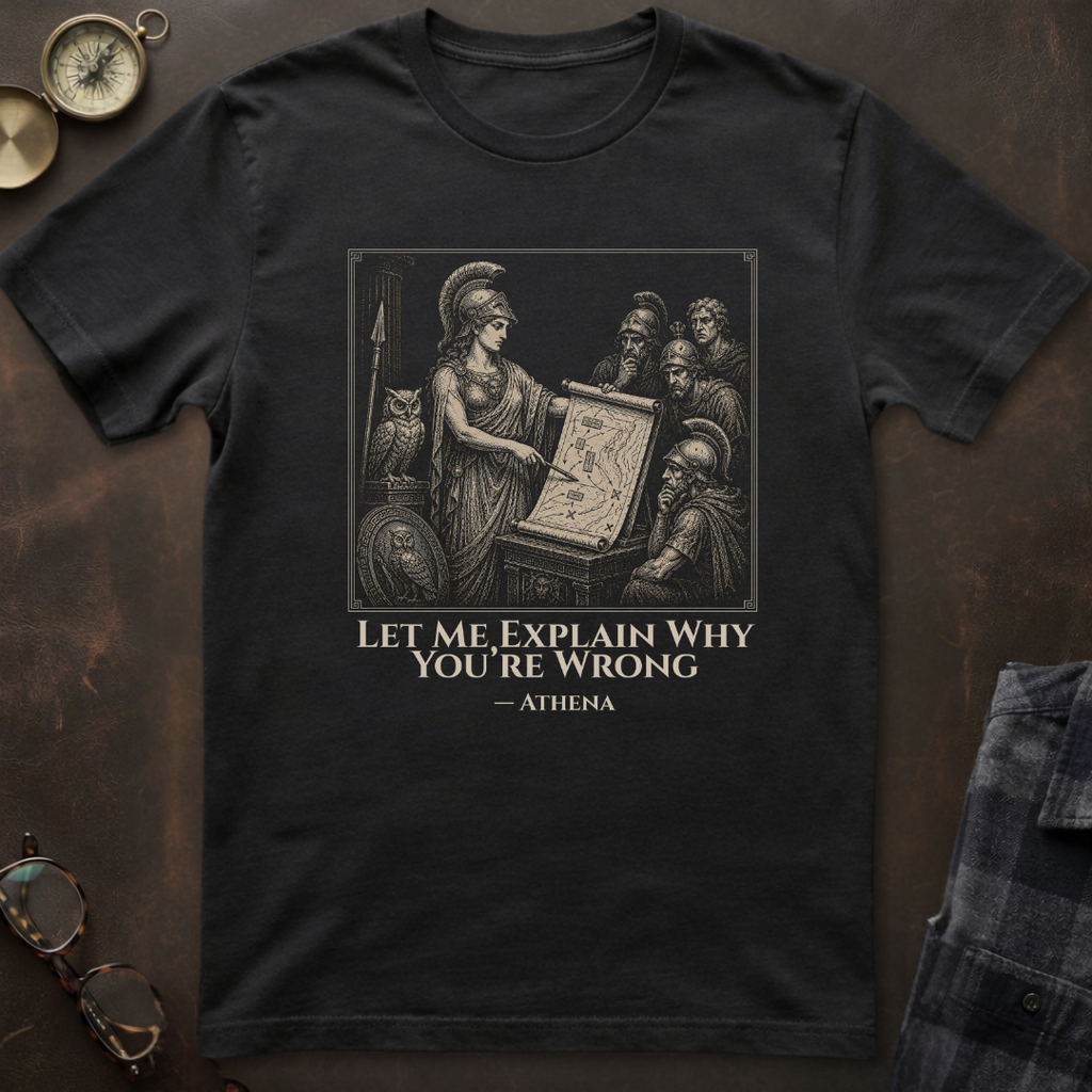 Athena You're Wrong T-Shirt