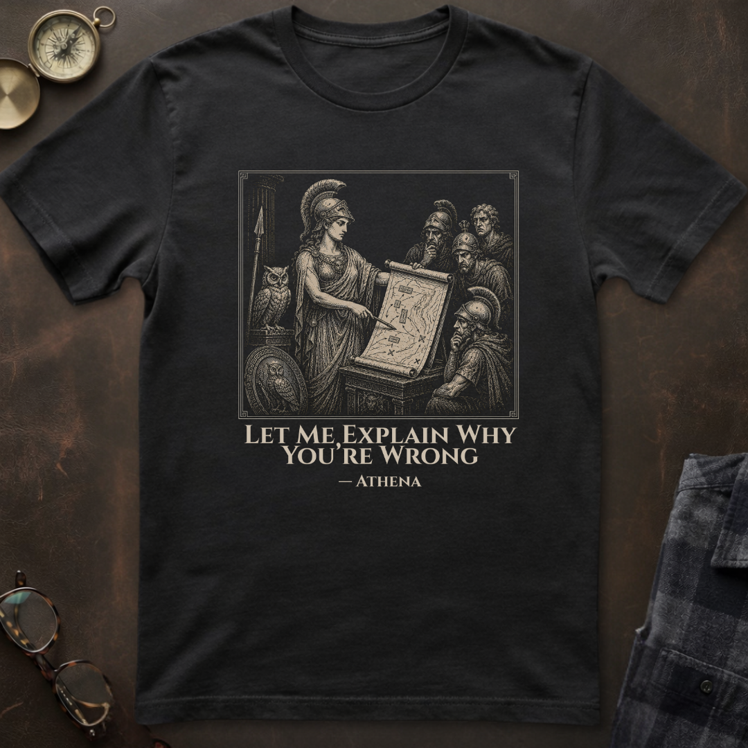 Athena You're Wrong T-Shirt