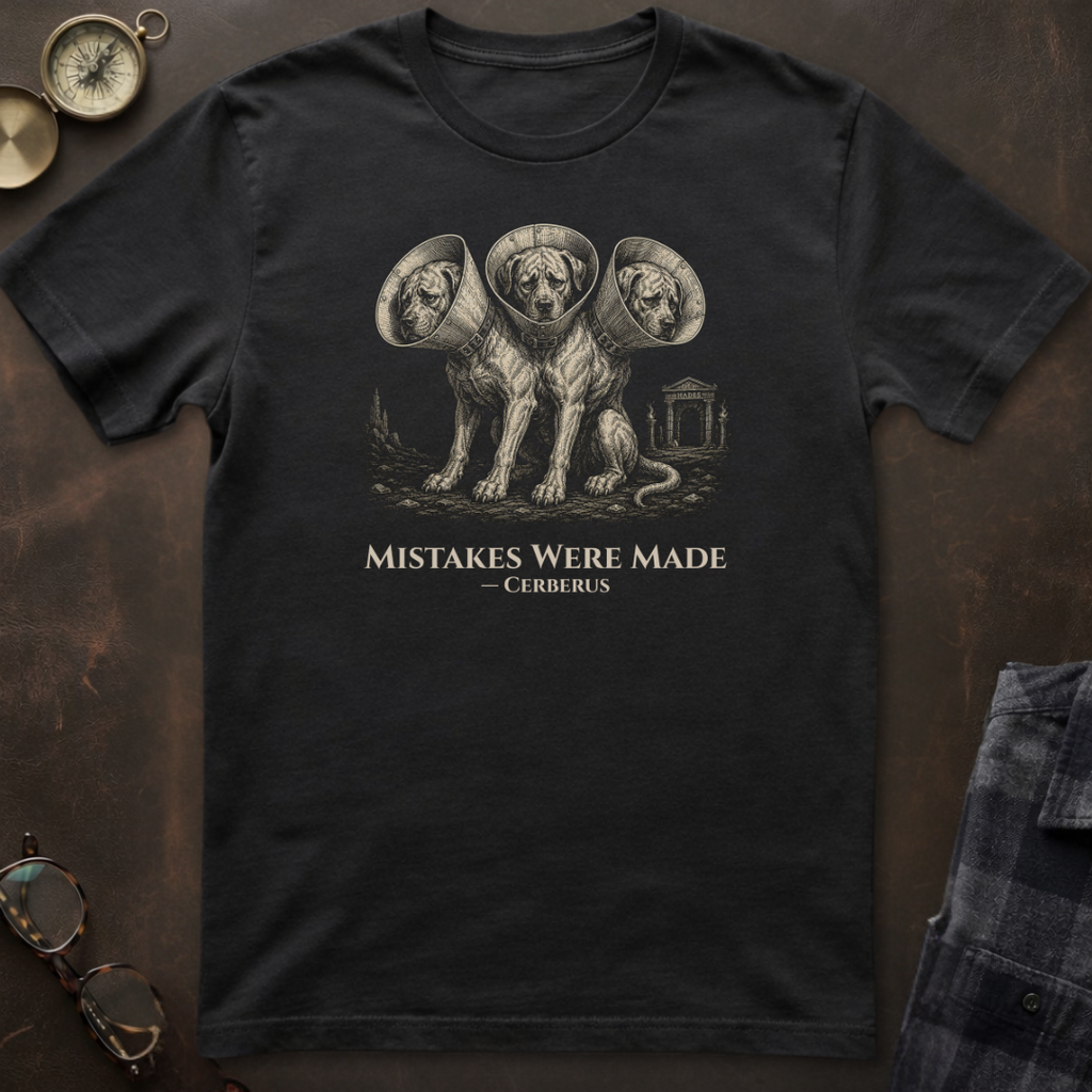 Cerberus Mistakes Were Made T-Shirt