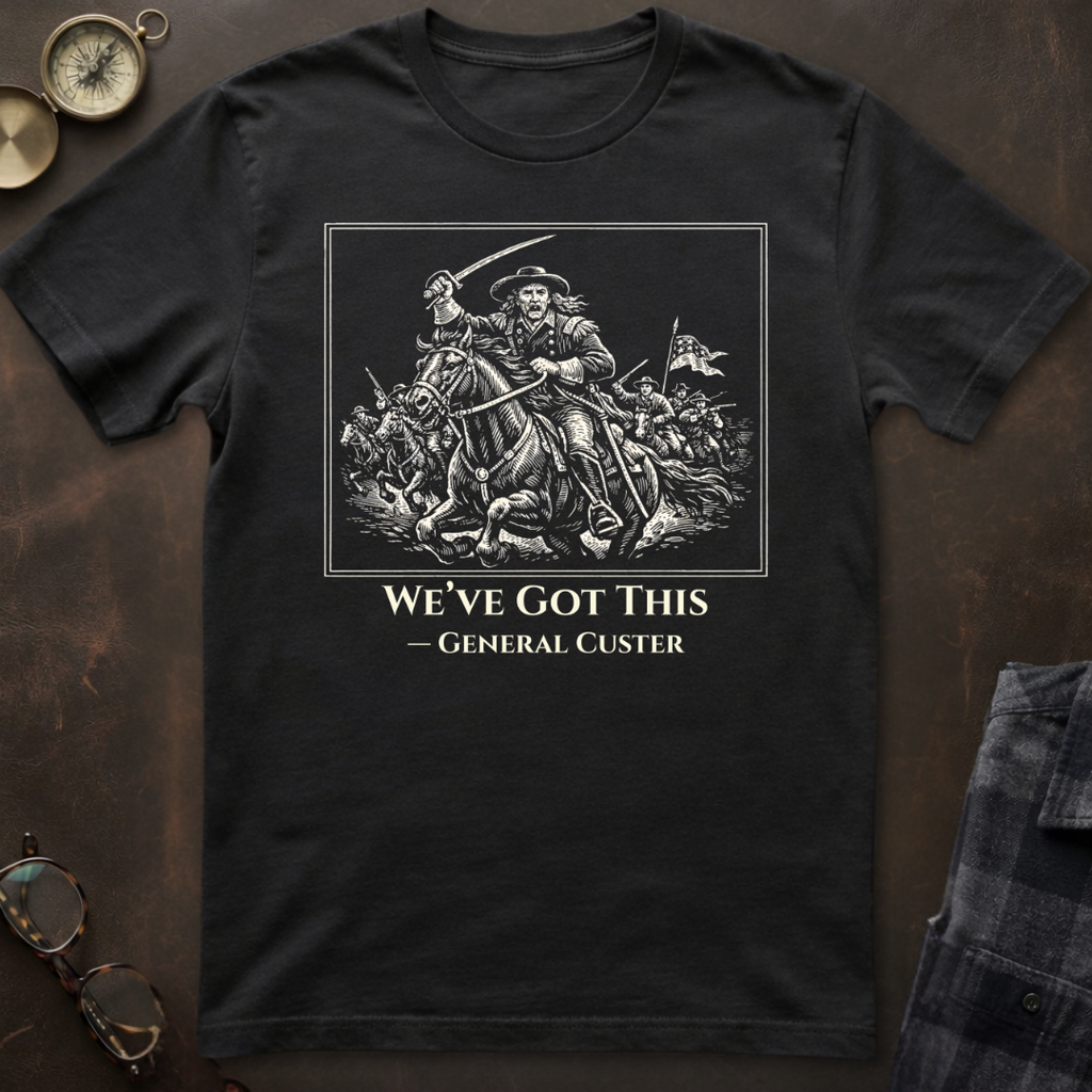 Custer We've Got This T-Shirt