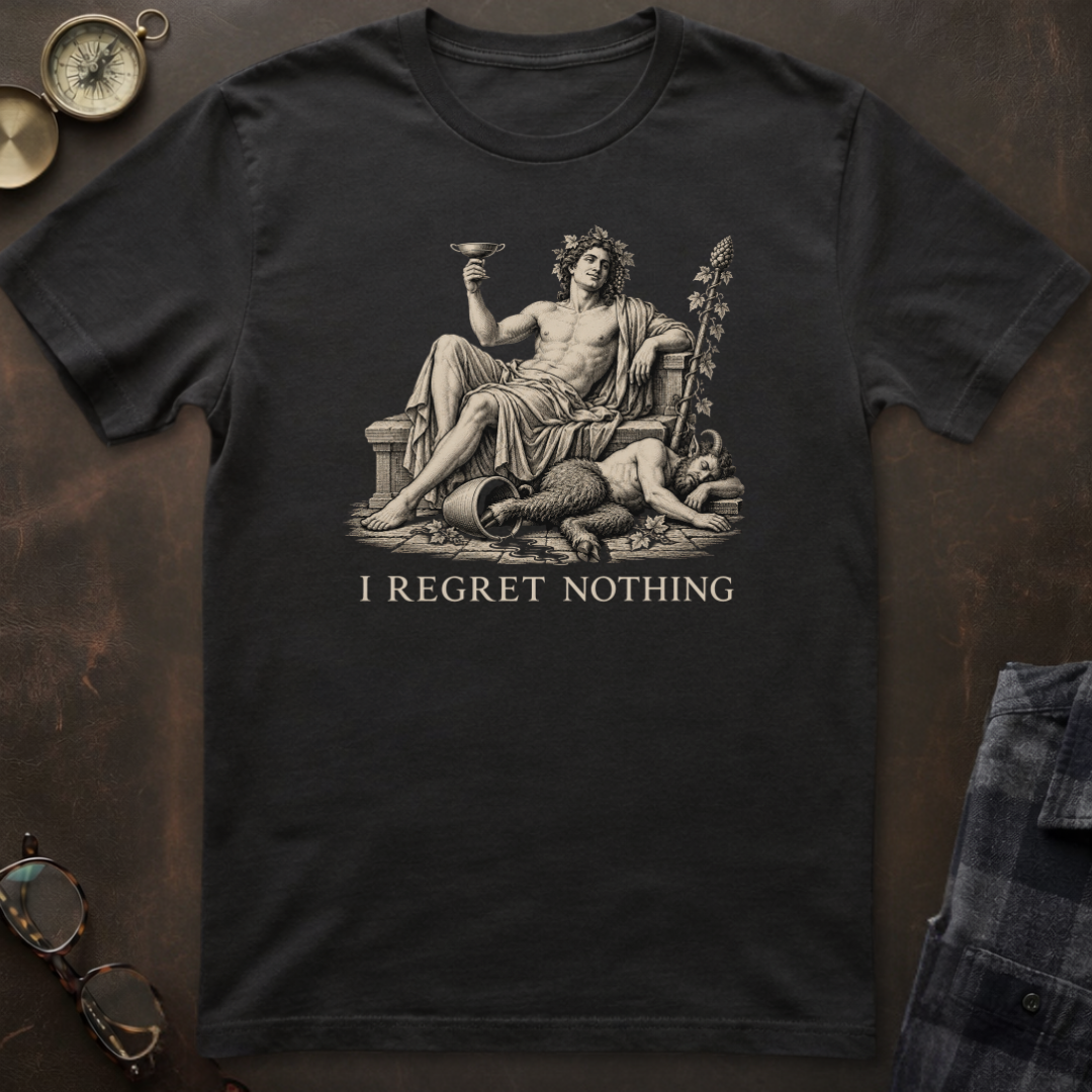 Dionysus I Regret Nothing T-Shirt