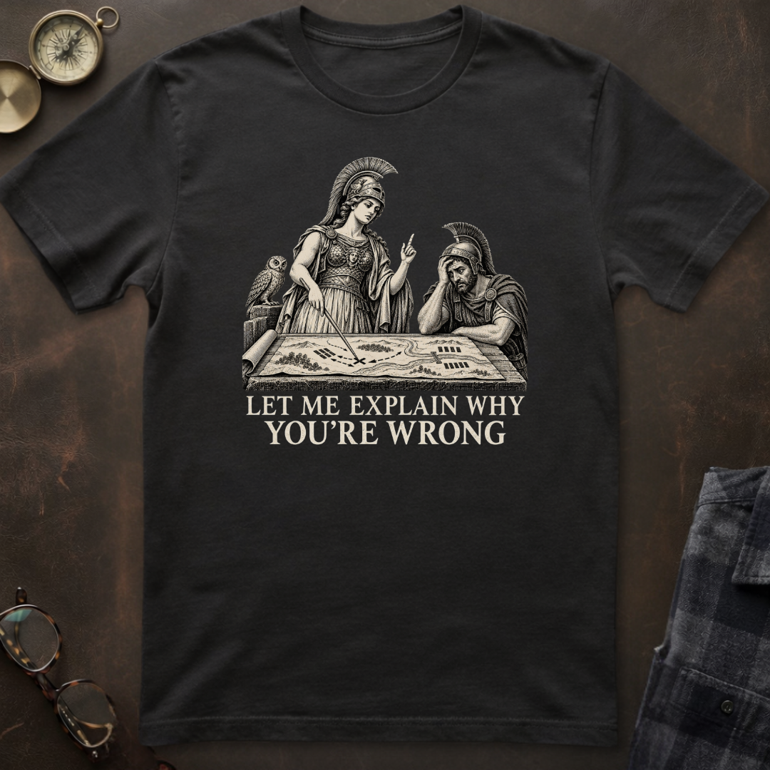 Athena You're Wrong T-Shirt
