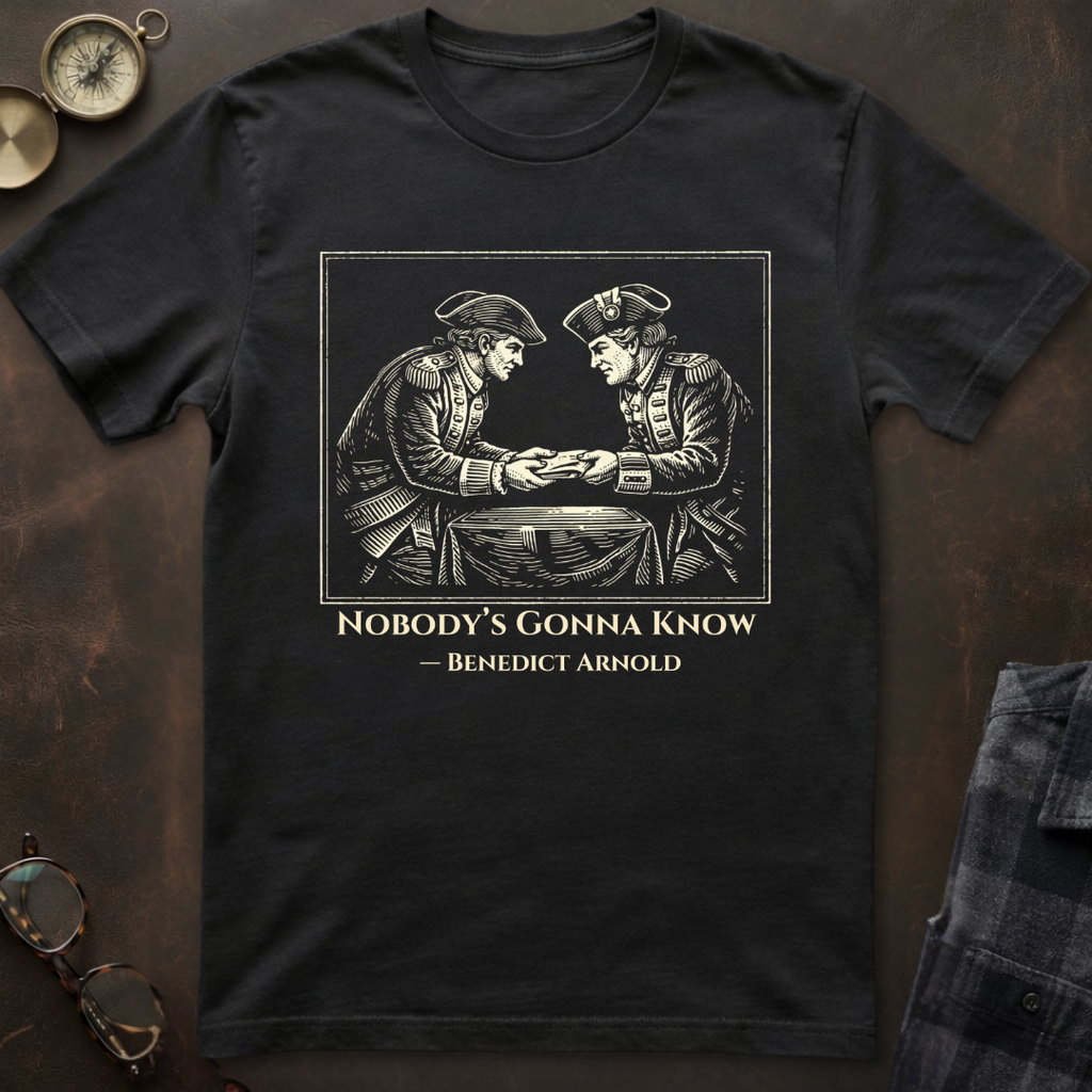 Benedict Arnold Nobody's Gonna Know T-Shirt