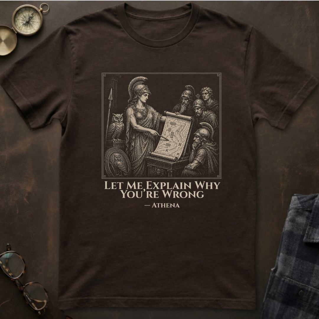 Athena You're Wrong T-Shirt