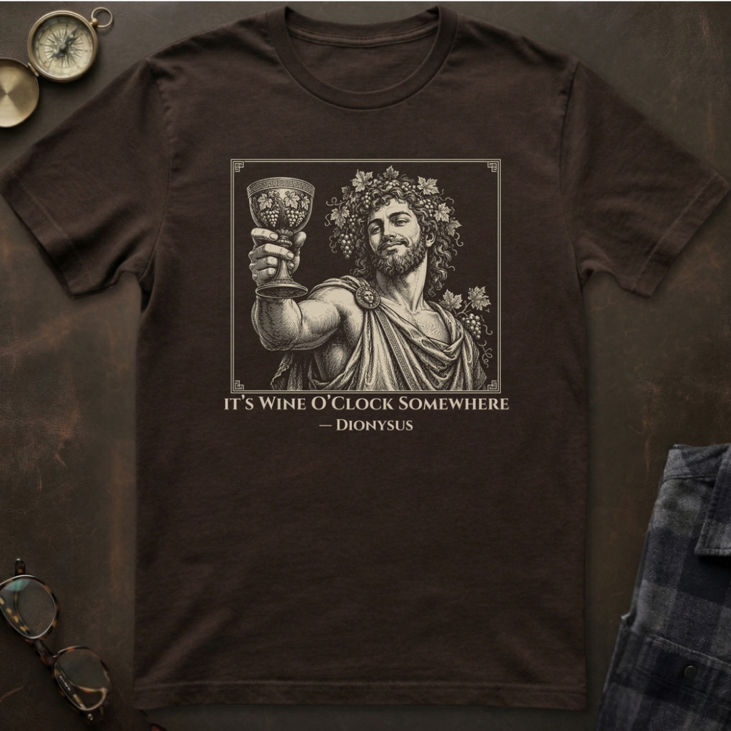 Dionysus It's Five O'clock Somewhere T-Shirt