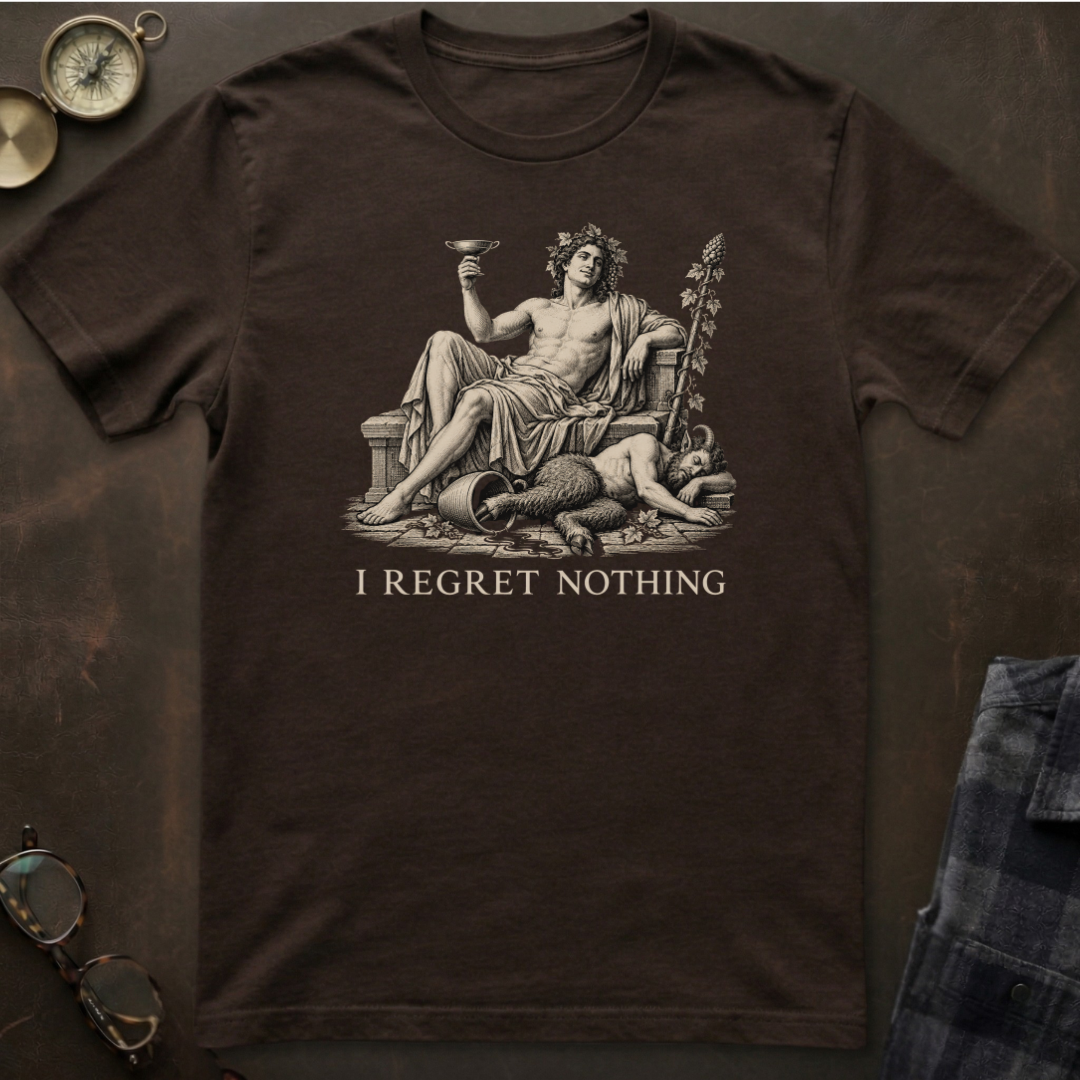 Dionysus I Regret Nothing T-Shirt