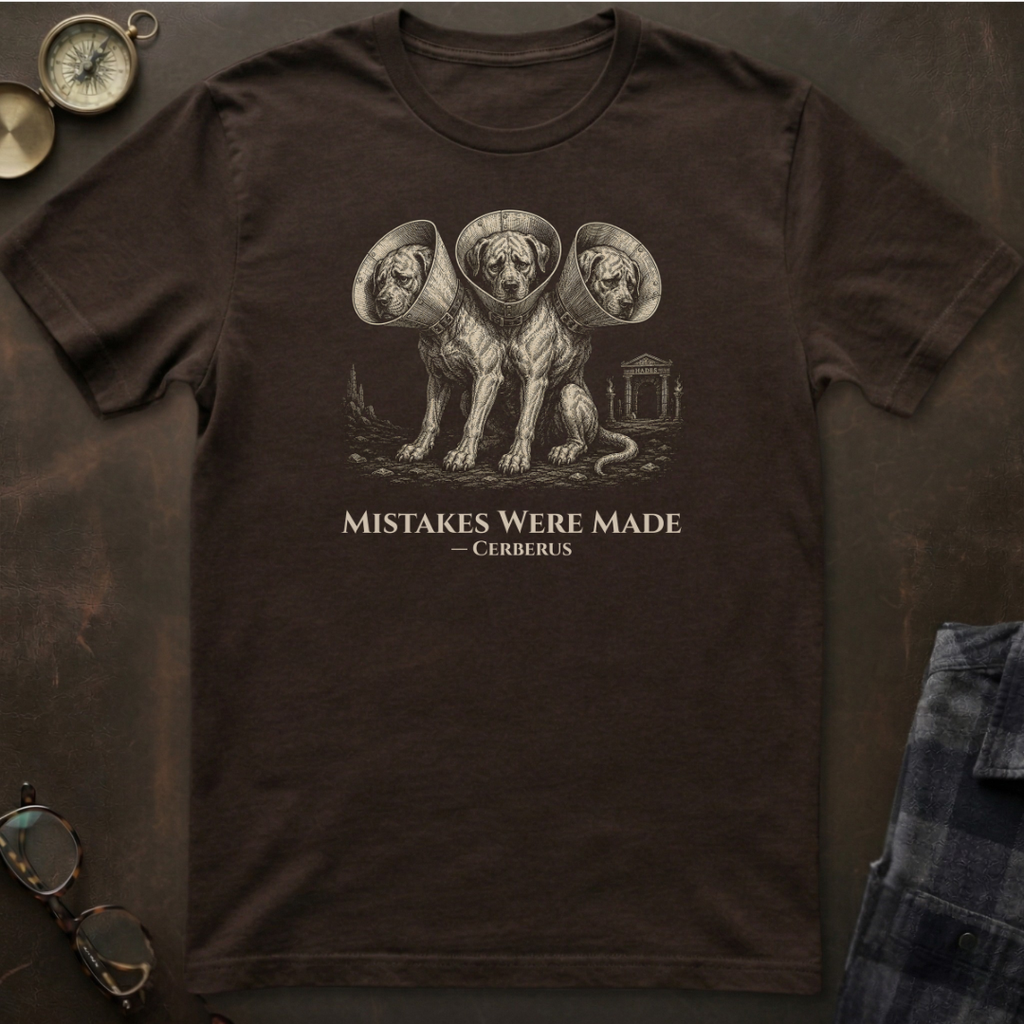 Cerberus Mistakes Were Made T-Shirt