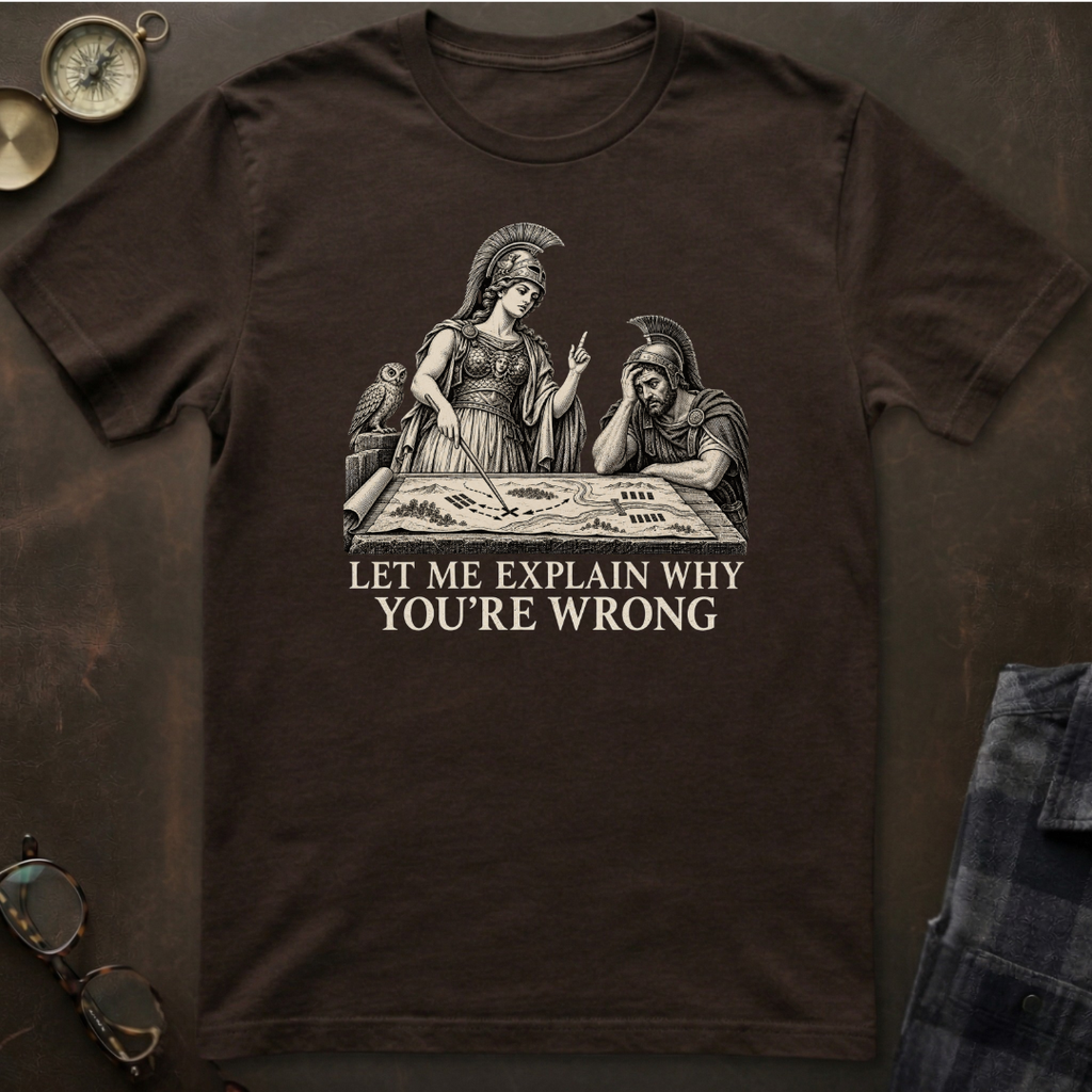 Athena You're Wrong T-Shirt