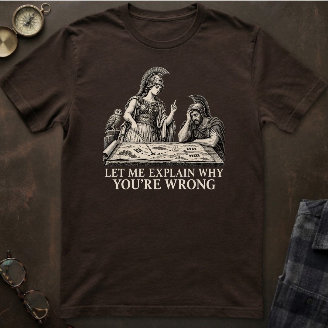 Athena You're Wrong T-Shirt