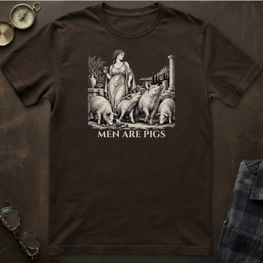 Circe Men Are Pigs T-Shirt