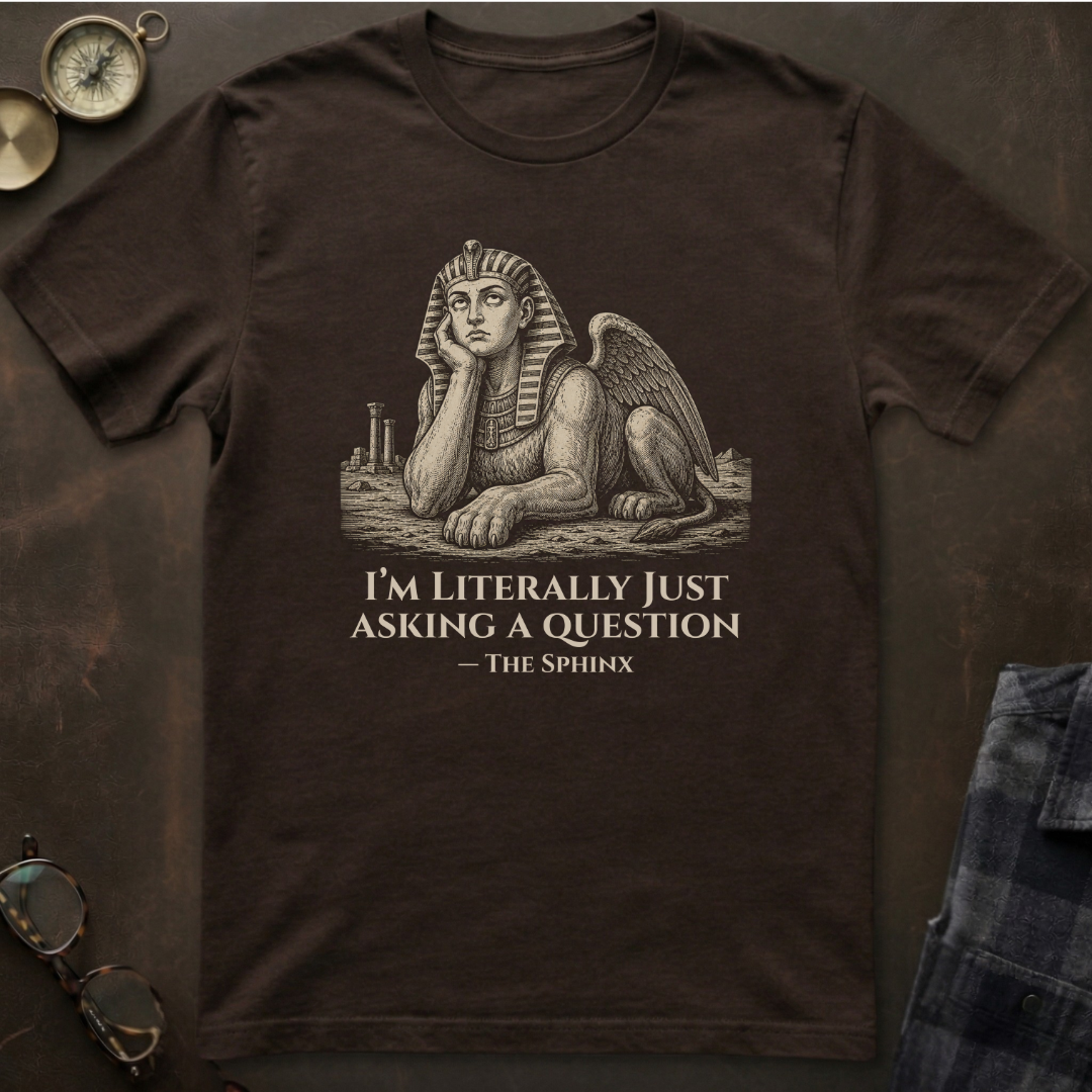 Sphinx Just Asking a Question T-Shirt