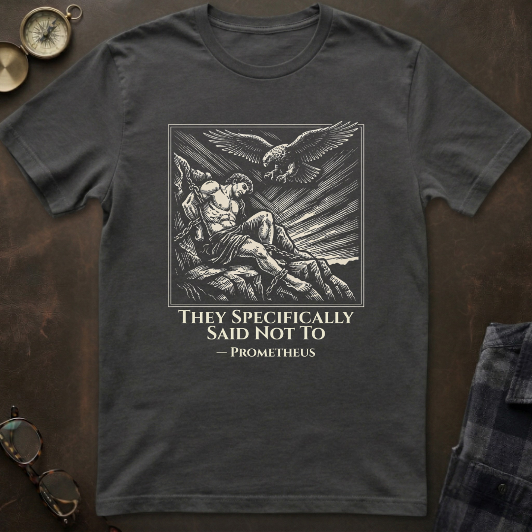Prometheus They Said Not To T-Shirt