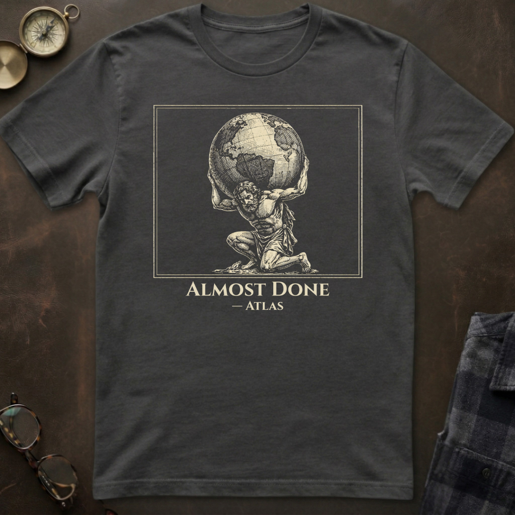 Atlas Almost Done T-Shirt