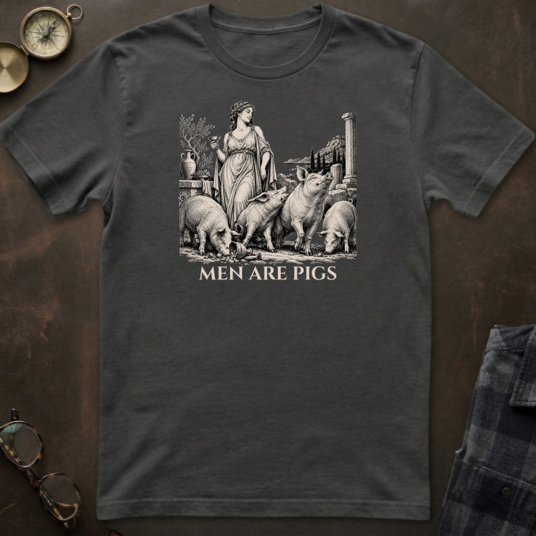 Circe Men Are Pigs T-Shirt