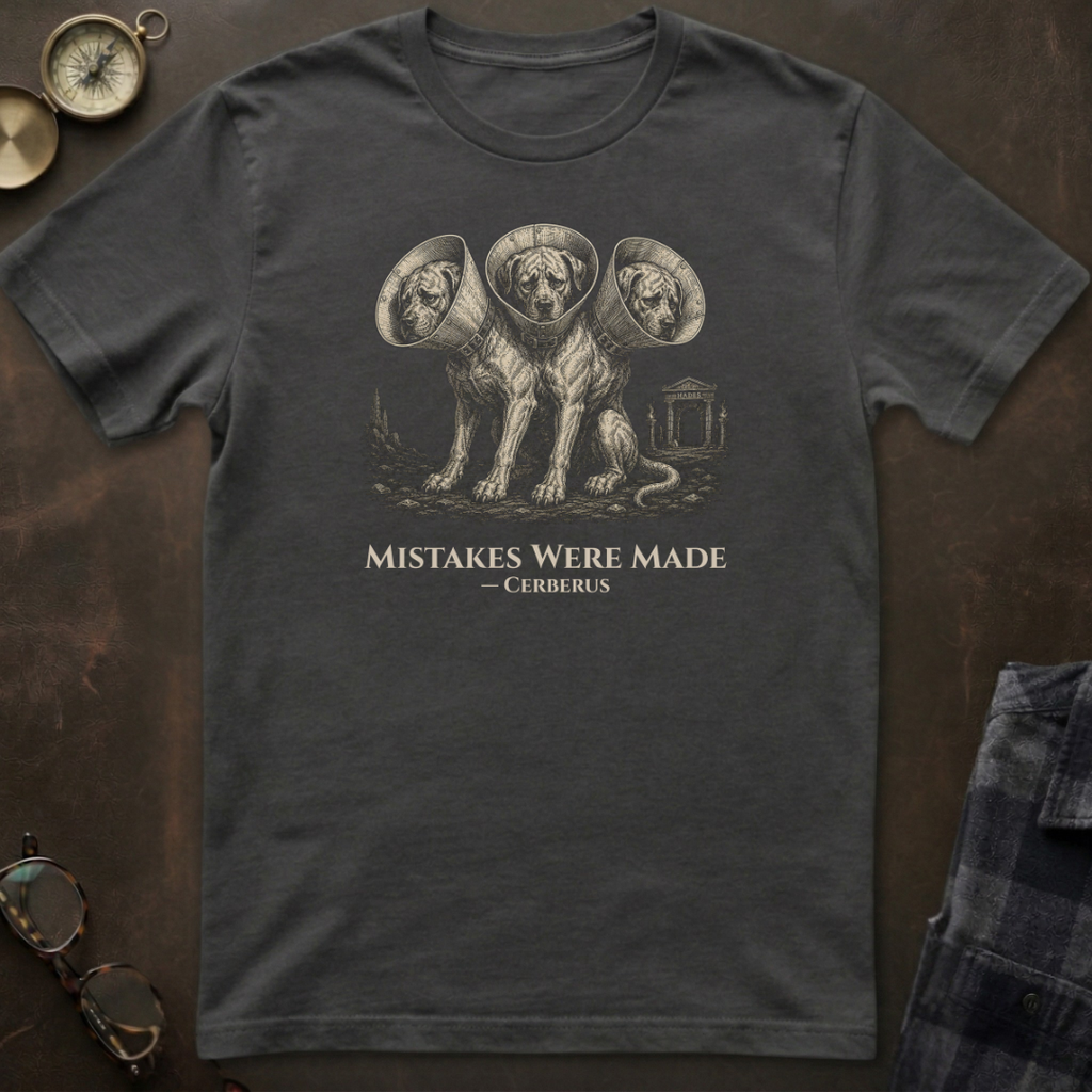 Cerberus Mistakes Were Made T-Shirt