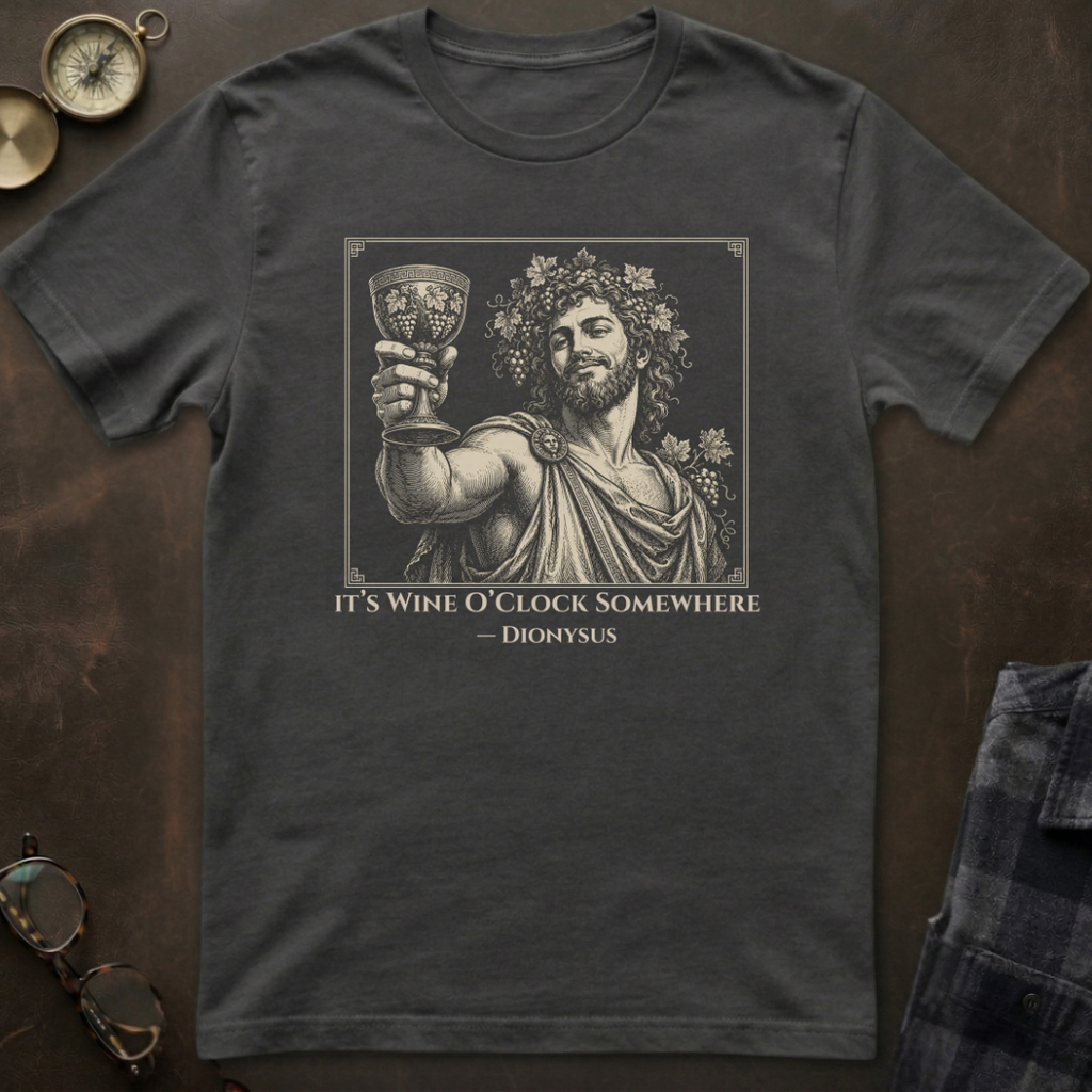 Dionysus It's Five O'clock Somewhere T-Shirt