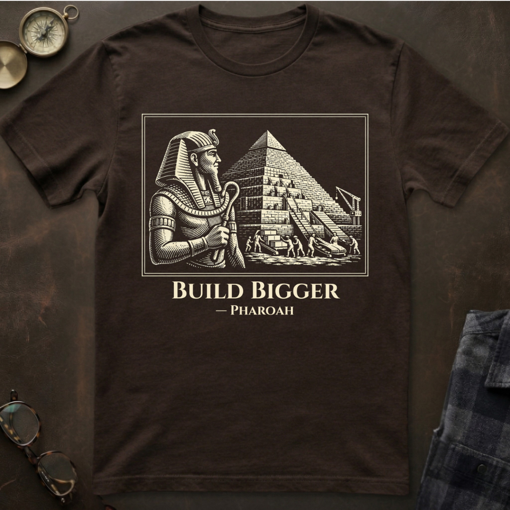 Pharoah Build Bigger T-Shirt