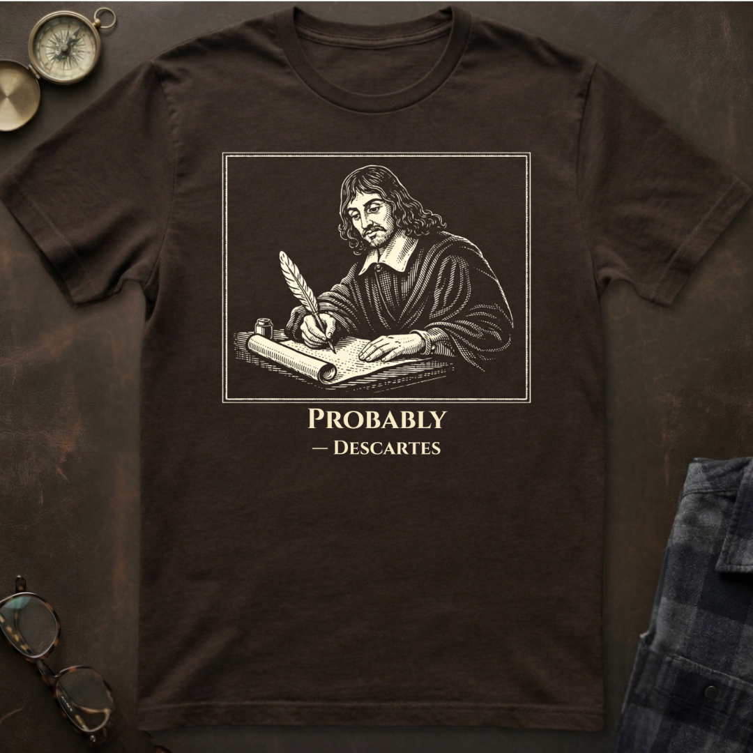 Descartes Probably T-Shirt