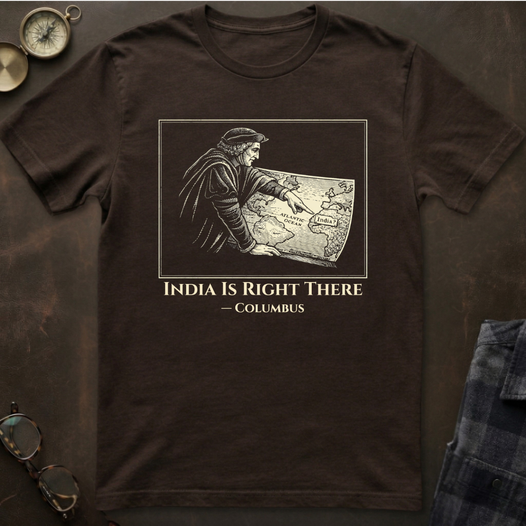 Columbus India Is There T-Shirt