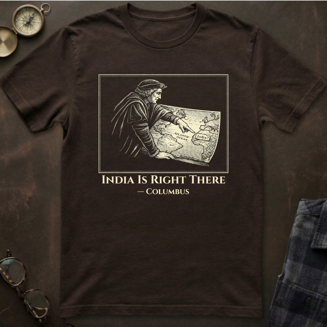 Columbus India Is There T-Shirt