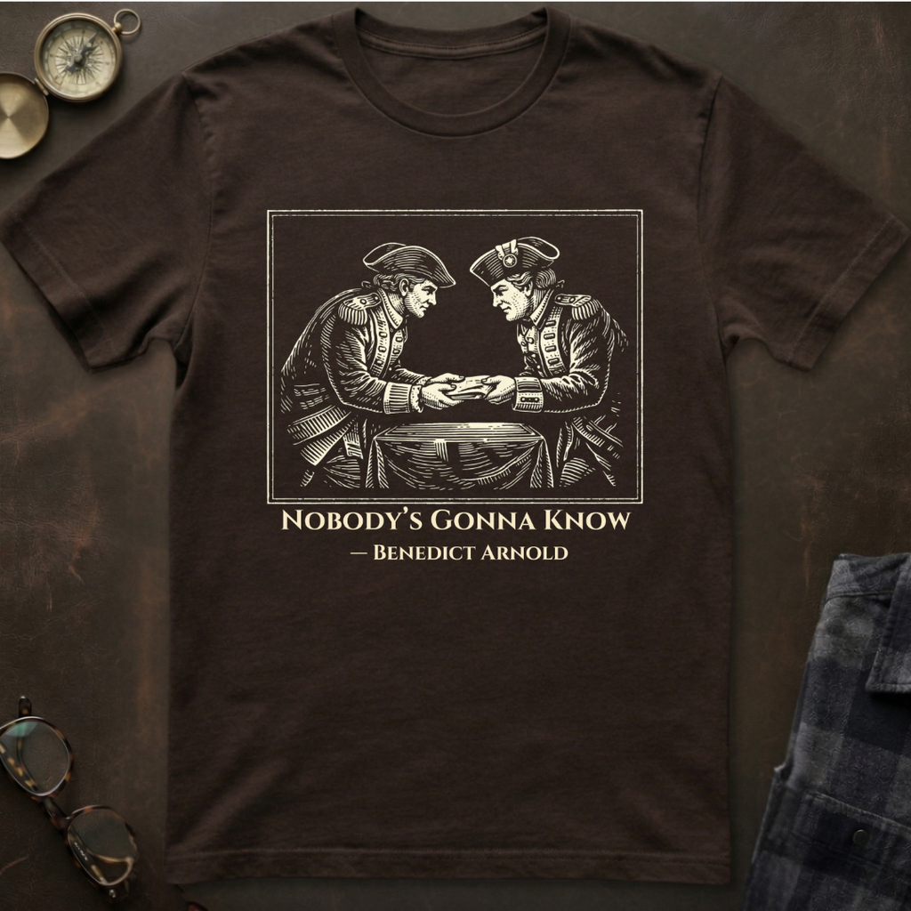 Benedict Arnold Nobody's Gonna Know T-Shirt
