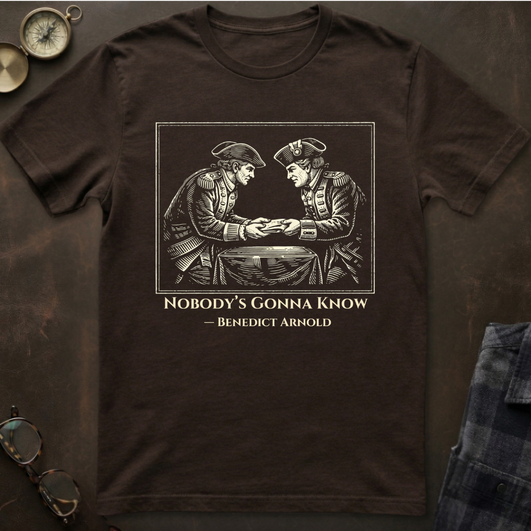 Benedict Arnold Nobody's Gonna Know T-Shirt