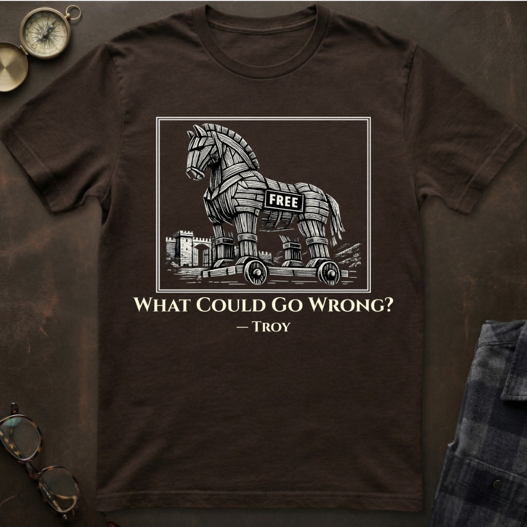 Trojan Horse What Could Go Wrong T-Shirt