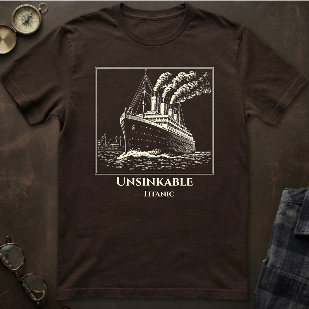 Titanic Unsinkable T-Shirt