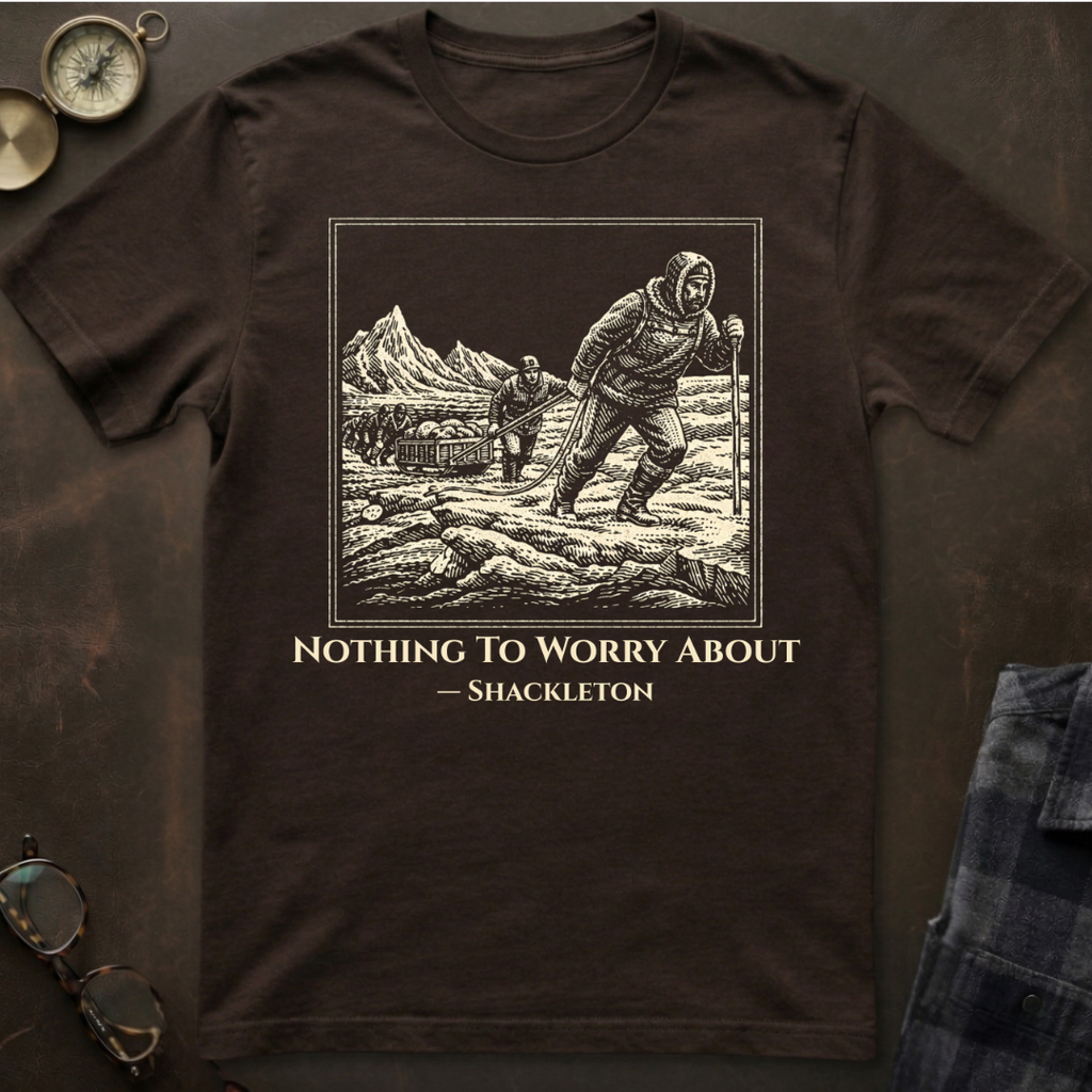 Shackleton Nothing To Worry About T-Shirt