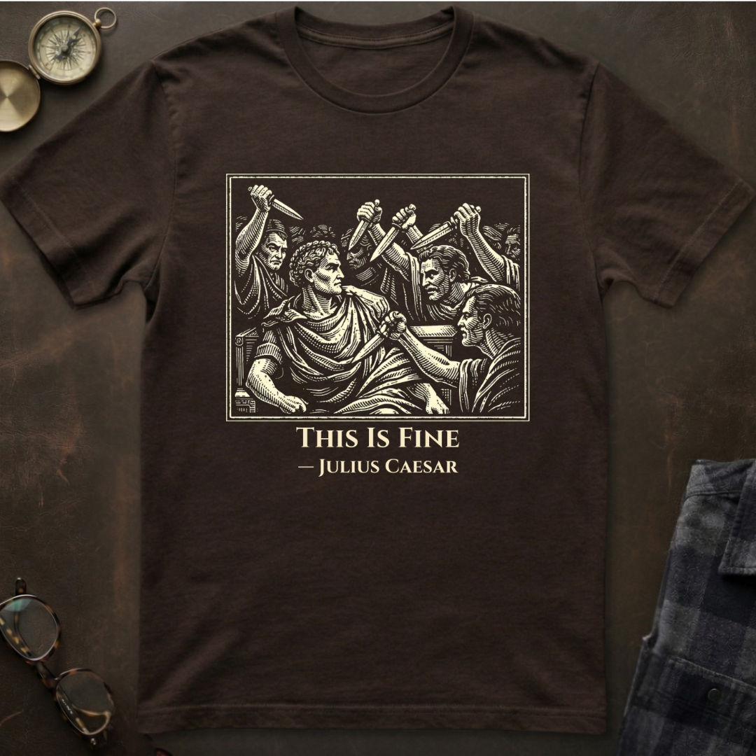 Caesar This Is Fine T-Shirt