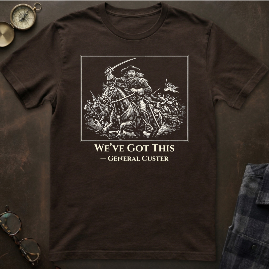 Custer We've Got This T-Shirt