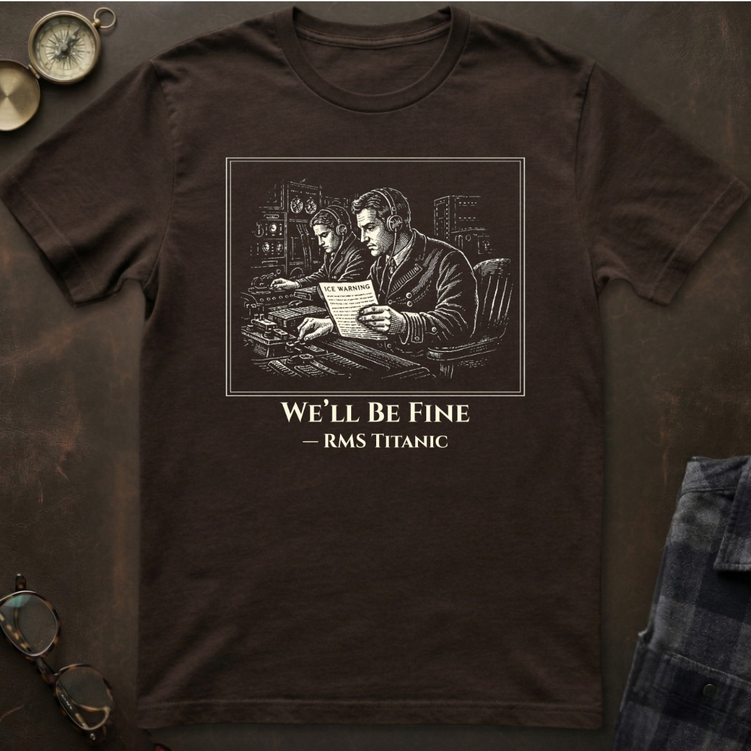 Titanic We'll Be Fine T-Shirt