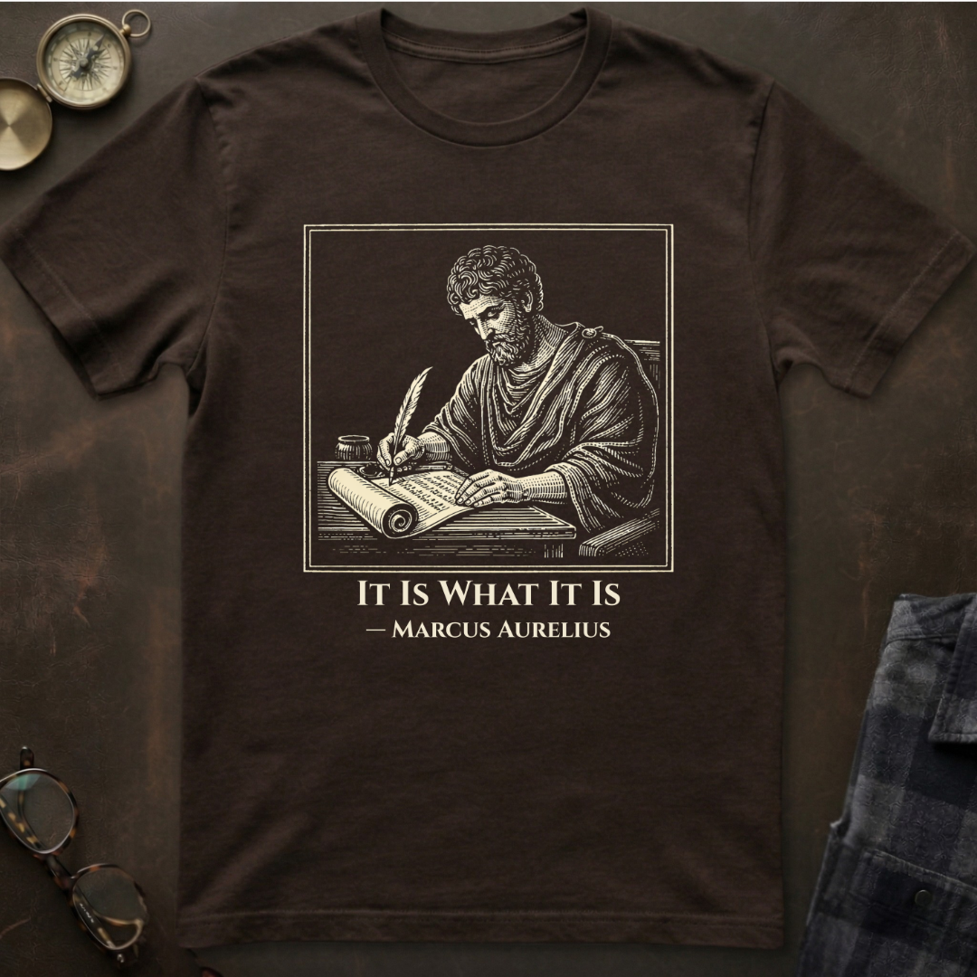 Marcus Aurelius It Is What It Is T-Shirt