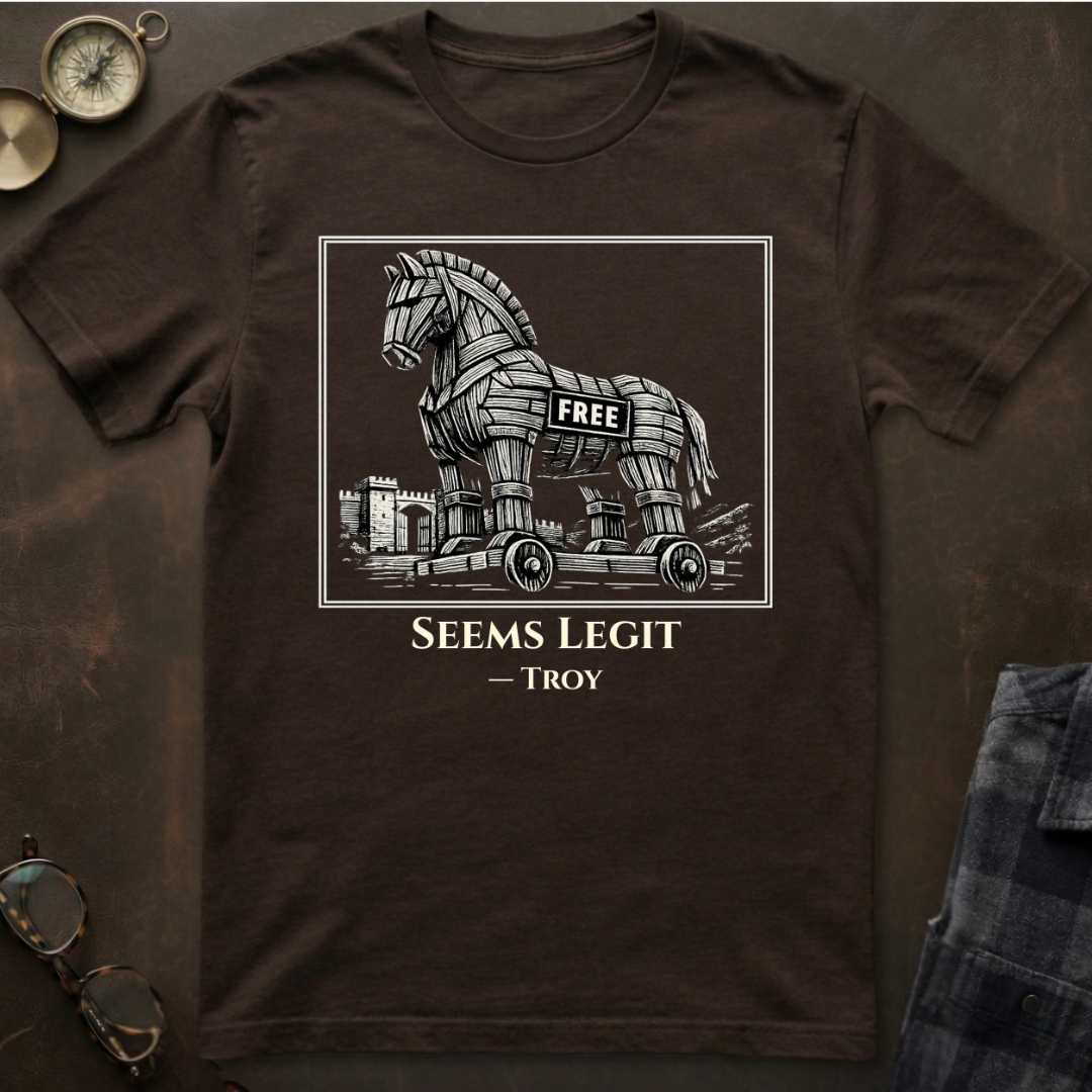 Trojan Horse Seems Legit T-Shirt