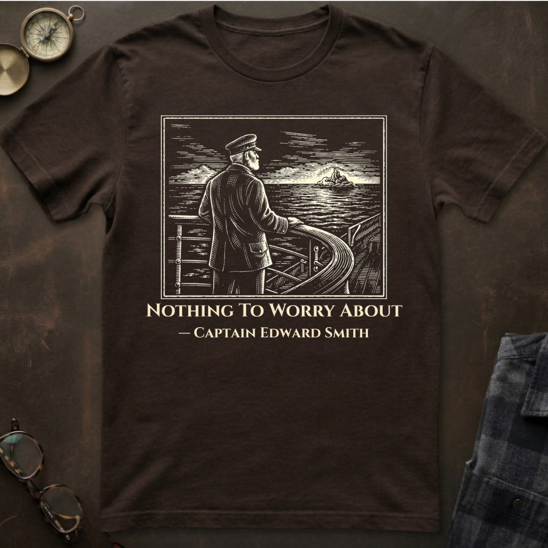 Titanic Nothing To Worry About T-Shirt