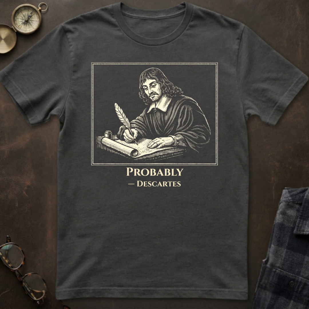 Descartes Probably T-Shirt