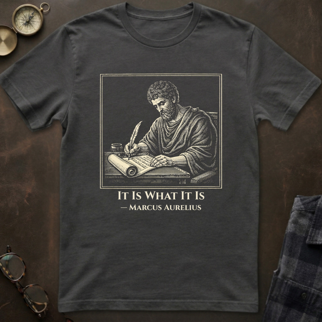 Marcus Aurelius It Is What It Is T-Shirt