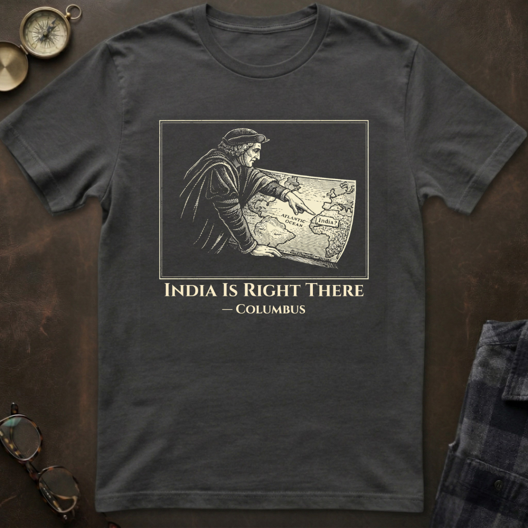 Columbus India Is There T-Shirt