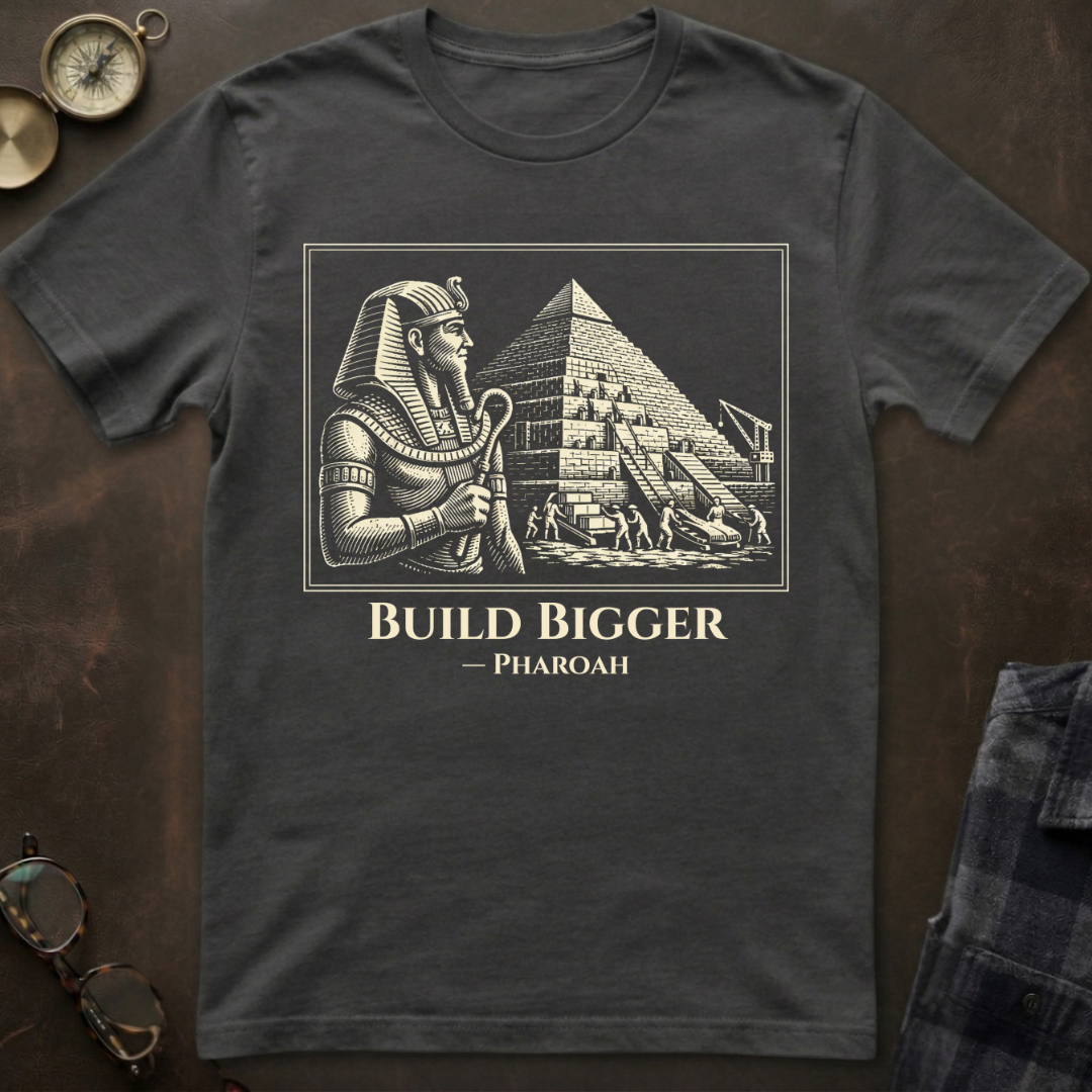 Pharoah Build Bigger T-Shirt